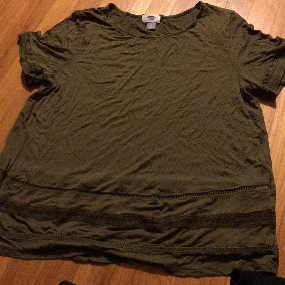 nwot short sleeve old navy blouse